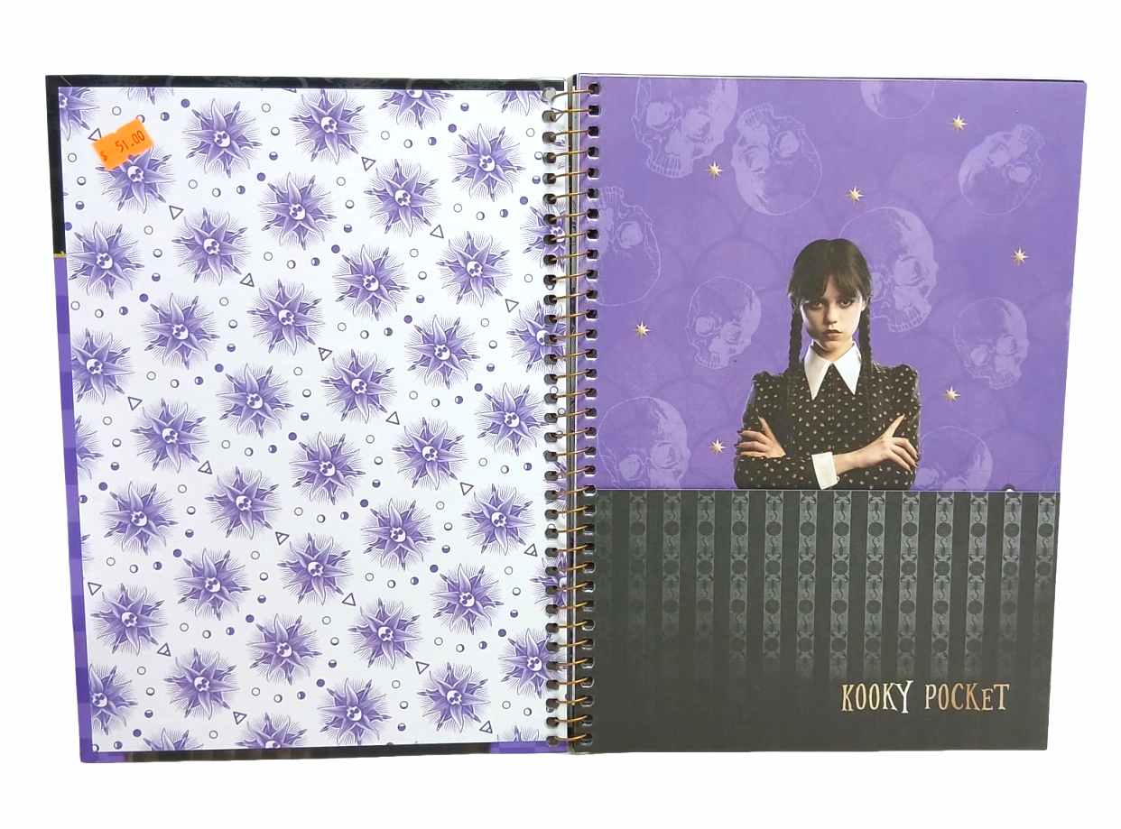 CADERNO C.D. 1X1 WANDINHA 80F